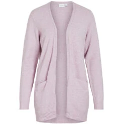 VILA Dame Cardigan VIRIL - Winsome Orchid MELANGE