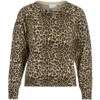VILA Dame Cardigan VIRIL - Birch LEOPARD
