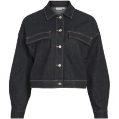 VILA Dame Jakke VIMENSINA - Dark Blue Denim