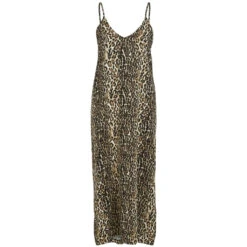 VILA Dame Kjole VILAYA - Black Leo