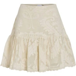 VILA Dame Nederdel VIKENNA - Birch