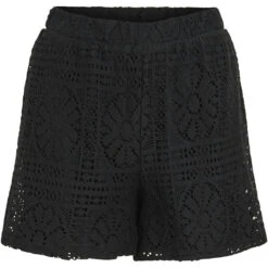 VILA Dame Shorts VIMERINDA - Black Beauty
