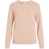 VILA Dame Strik VIRIL - Misty Rose Melange