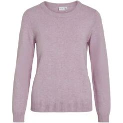 VILA Dame Strik VIRIL - Winsome Orchid MELANGE