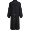 VILA Dame Trenchcoat VIDISCOVER - Black