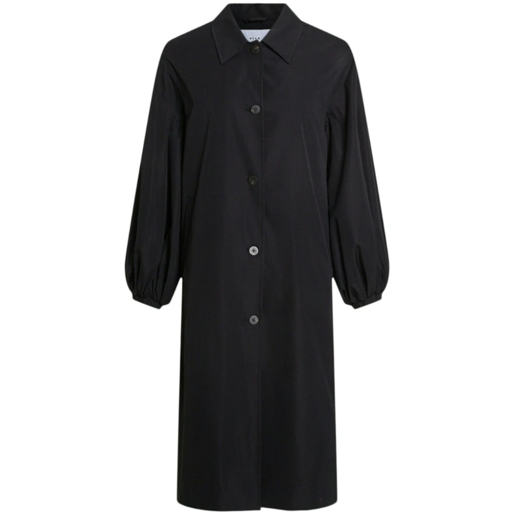 VILA Dame Trenchcoat VIDISCOVER - Black