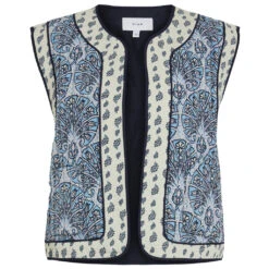 VILA Dame Vest VIDELPHINE - Birch