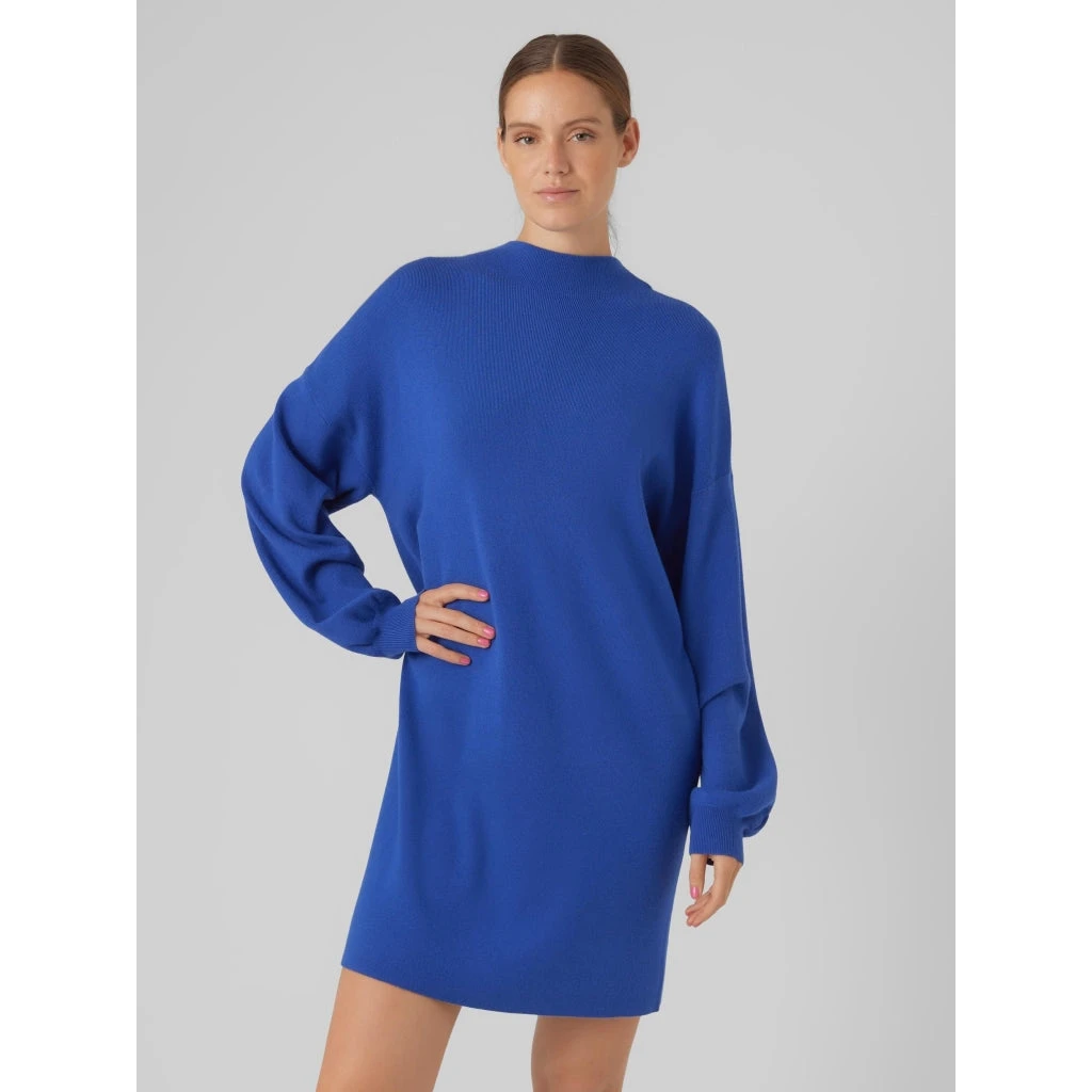 Vero Moda Dame Kjole VMNANCY - Beaucoup Blue - Billede 2