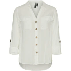 Vero Moda Dame Skjorte VMBUMPY - Snow White