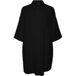 Vero Moda Dame Skjortekjole VmNatali - Black
