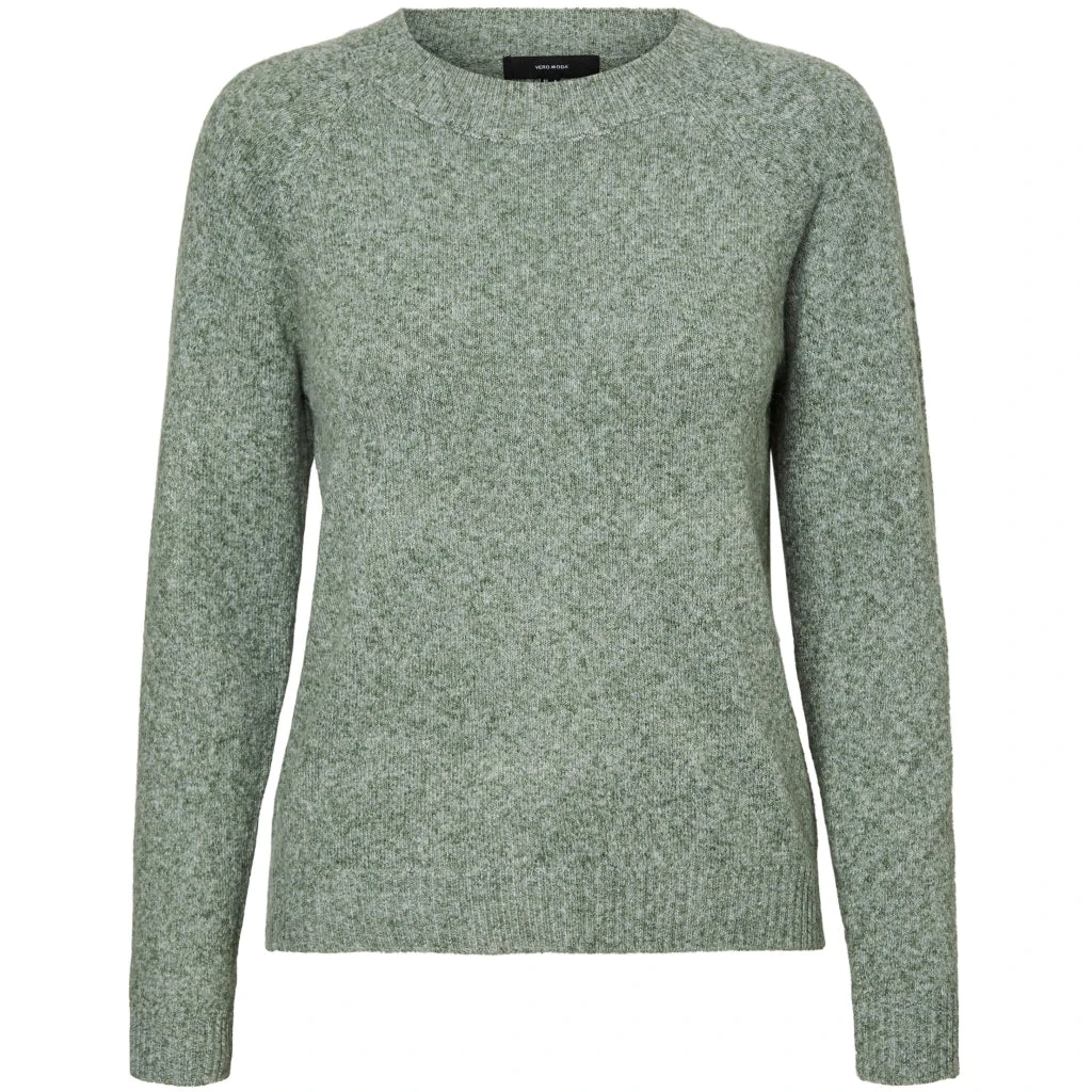 Vero Moda Dame Strik VMDOFFY - Laurel Wreath Melange - Billede 2