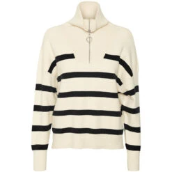 Vero Moda Highneck VMSABA - Birch BLACK