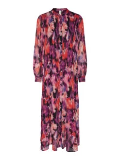 Y.A.S Dame Kjole Lulu LS Long S. - Iris Orchid