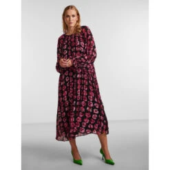 Y.A.S Dame Kjole YASMONIKA - Black MONIKA AOP